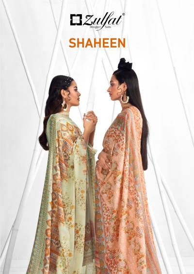 Shaheen By Zulfat Designer Printed Pure Cotton Salwar Kameez Collection
